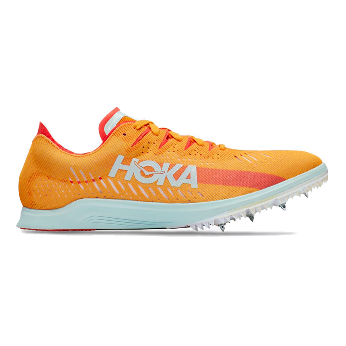 HOKA Cielo X LD Unisex Track Spikes - Radiant Yellow / Camellia product photo