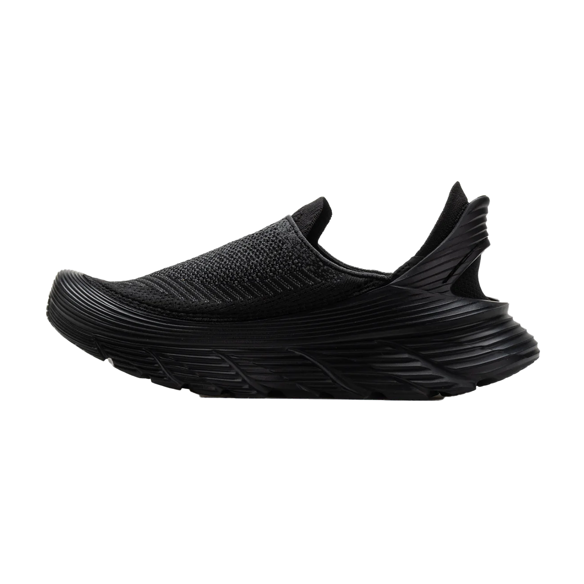 HOKA Restore TC Unisex Slip-On Shoes - Black / Black product photo