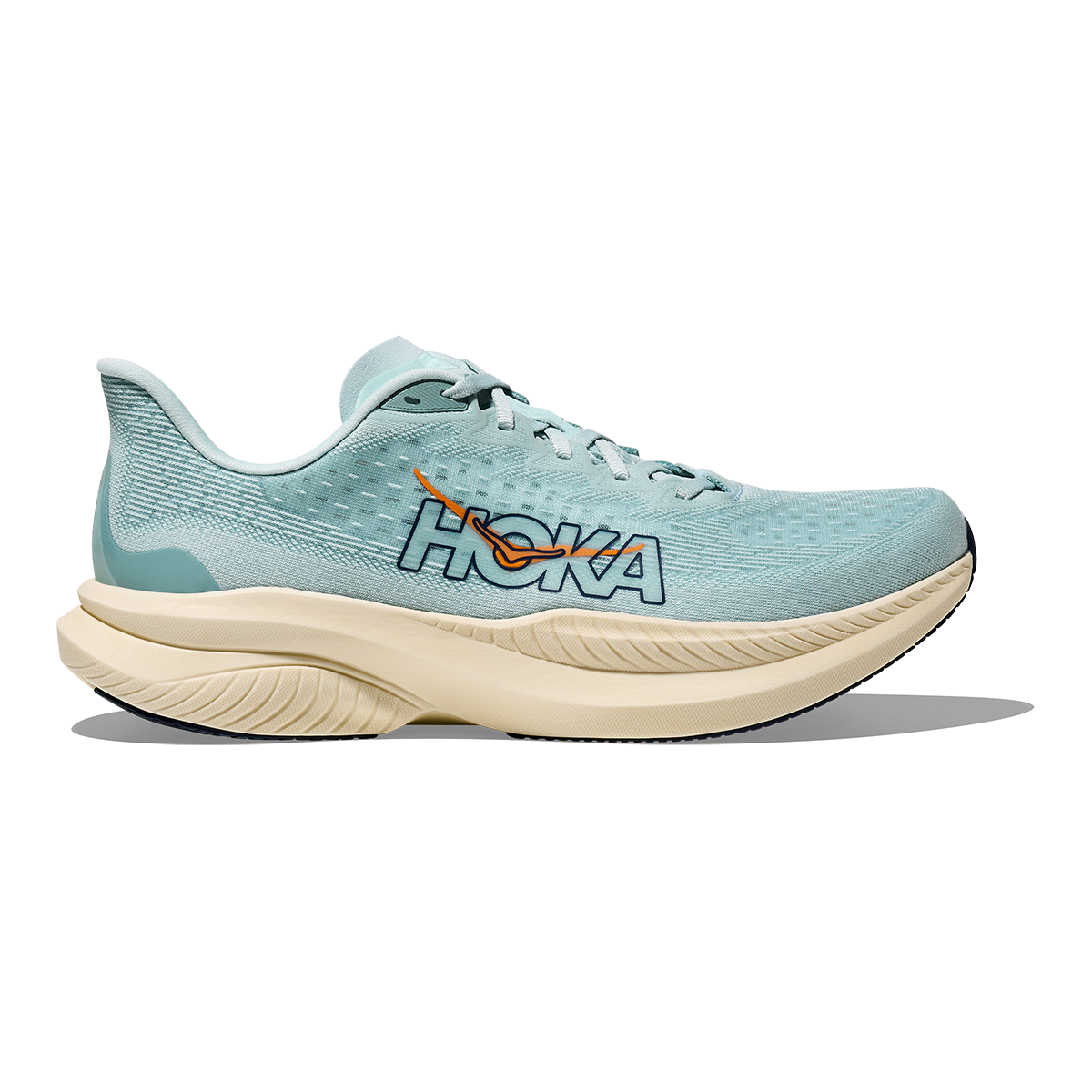 HOKA Mach 6 Men's Road Running Shoes - Clear Sea / Sea Water product photo