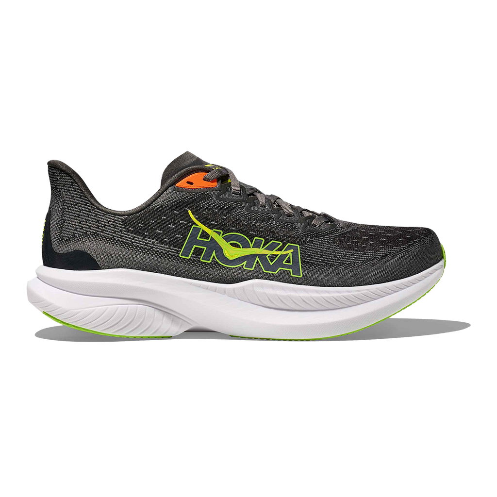 HOKA Mach 6 Men's Road Running Shoes - Gravel / Asphalt Grey product photo