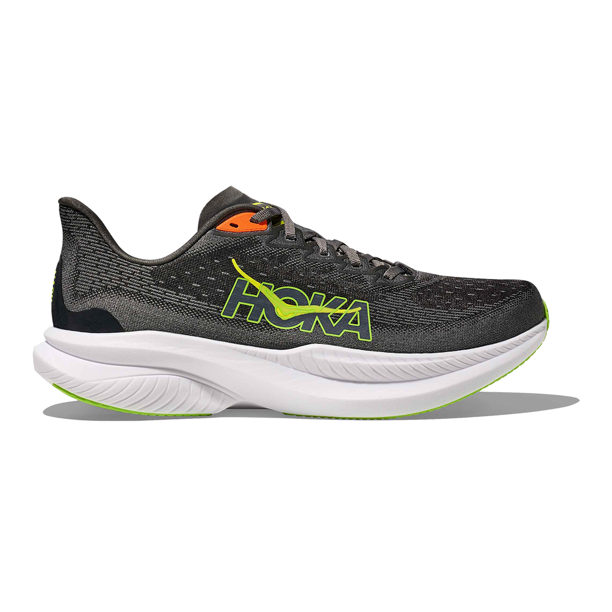 HOKA Mach 6 Men's Road Running Shoes - Gravel / Asphalt Grey product photo