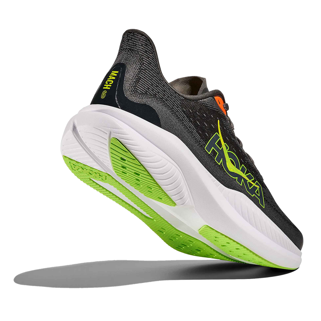 HOKA Mach 6 Men's Road Running Shoes - Gravel / Asphalt Grey product photo