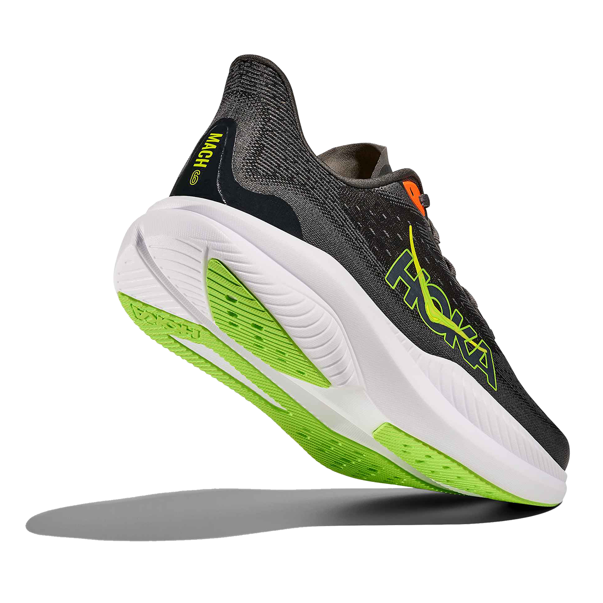 HOKA Mach 6 Men's Road Running Shoes - Gravel / Asphalt Grey product photo