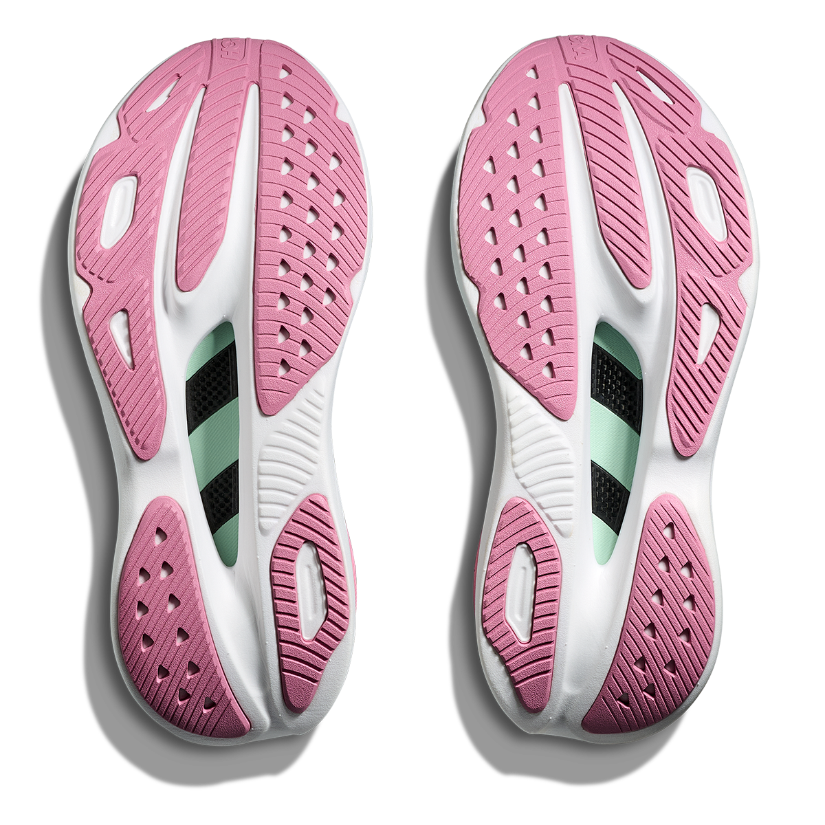 HOKA Skyward X Women's Road Running Shoes - Jadeite / Dried Rose product photo
