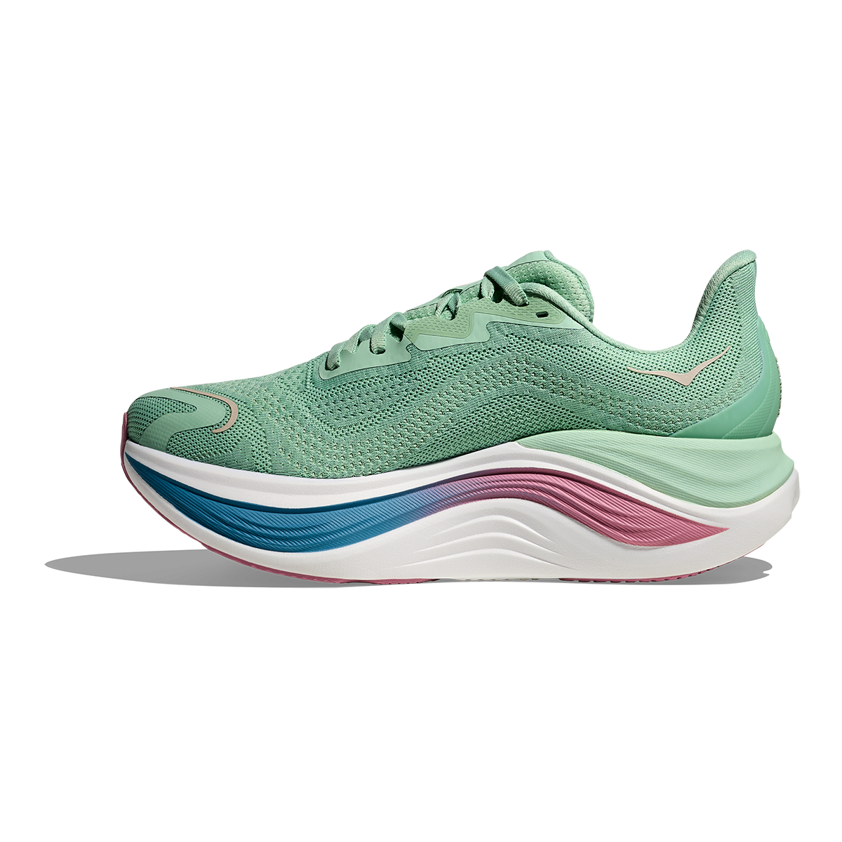 HOKA Skyward X Women's Road Running Shoes - Jadeite / Dried Rose product photo