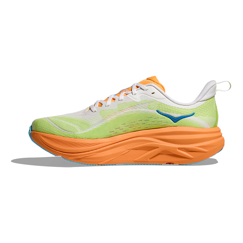 HOKA Skyflow Men's Road Running Shoes - Frost / Solar Flare product photo