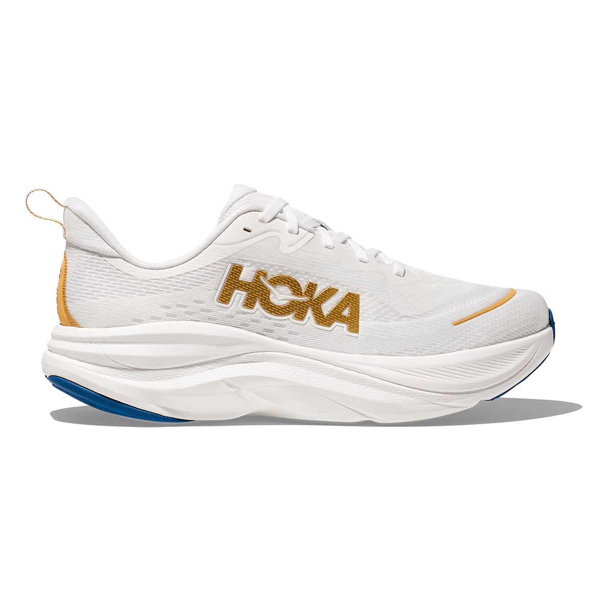 HOKA Skyflow Men's Road Running Shoes - Frost / Gold product photo