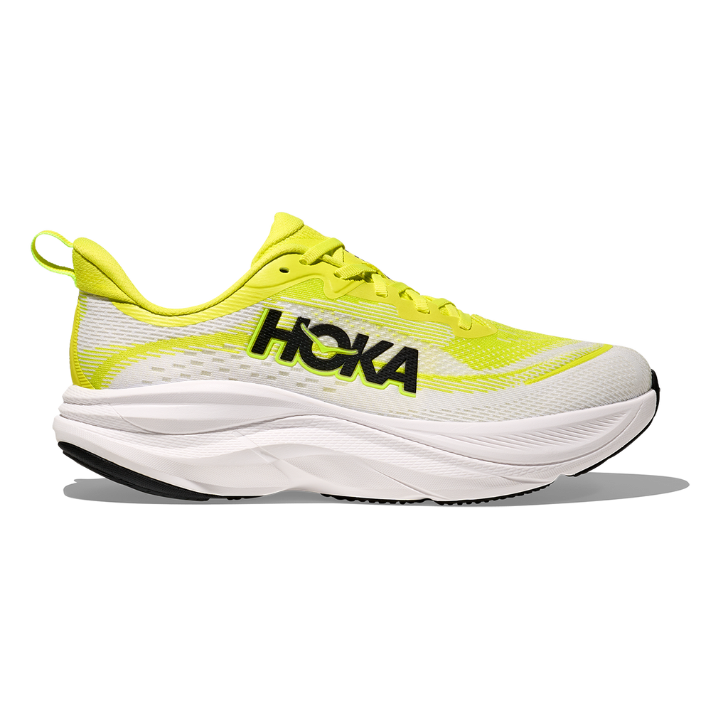 HOKA Skyflow Men's Road Running Shoes - Neon Hoka Citrus / Neon White product photo