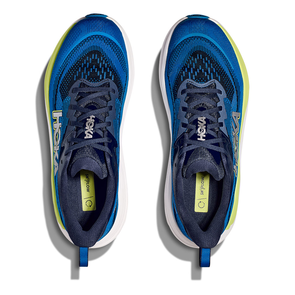 HOKA Skyflow Men's Road Running Shoes - Varsity Navy / Electric Cobalt product photo
