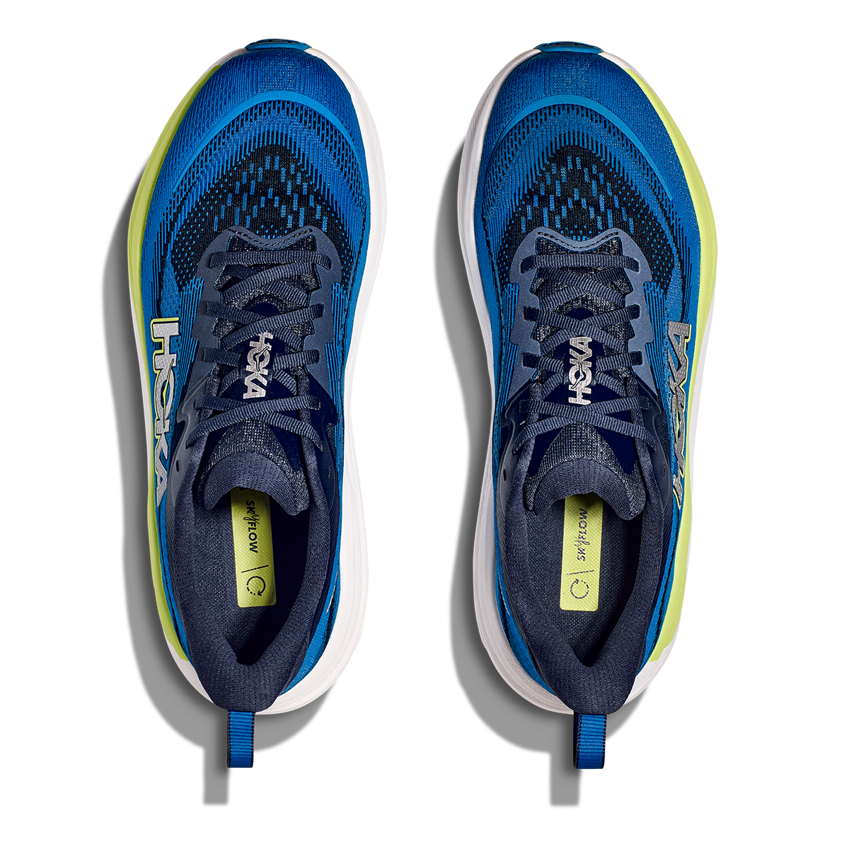HOKA Skyflow Men's Road Running Shoes - Varsity Navy / Electric Cobalt product photo