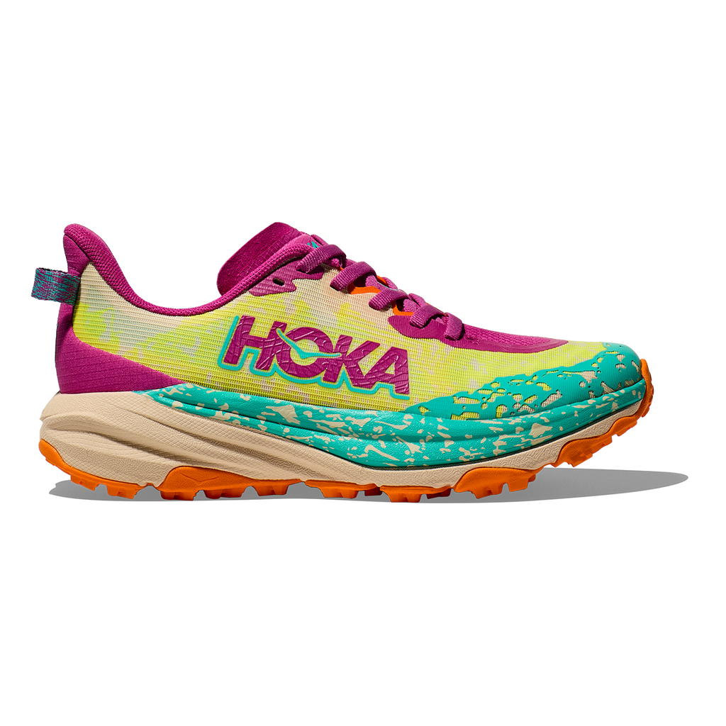 HOKA Speedgoat 6 Kids' Trail Running Shoes product photo