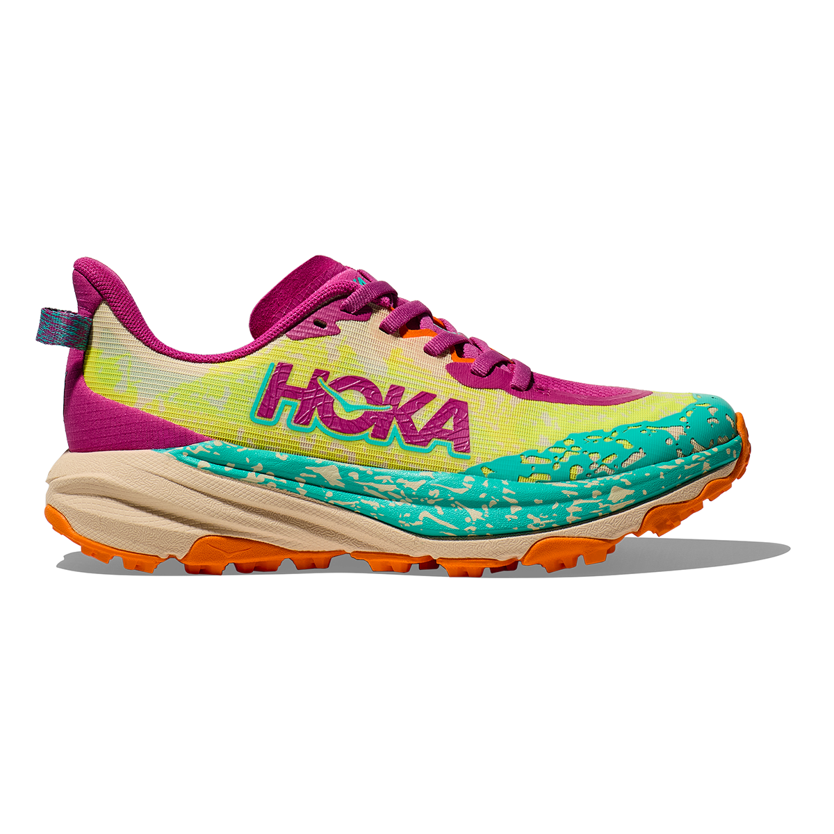 HOKA Speedgoat 6 Kids' Trail Running Shoes product photo