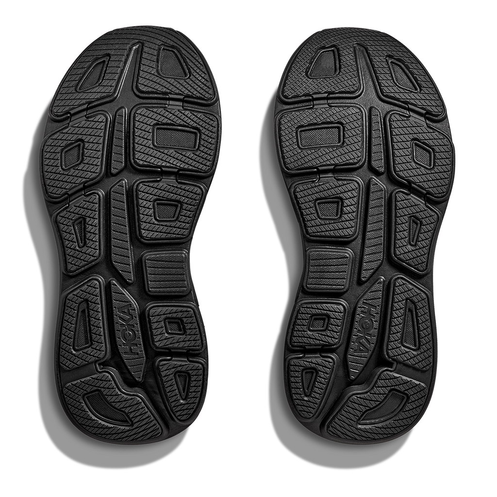 HOKA Bondi 9 Men's Road Running Shoes - Black / Black product photo