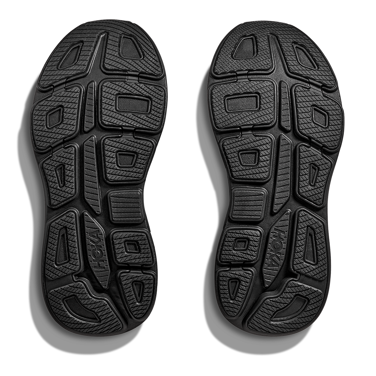 HOKA Bondi 9 Men's Road Running Shoes - Black / Black product photo