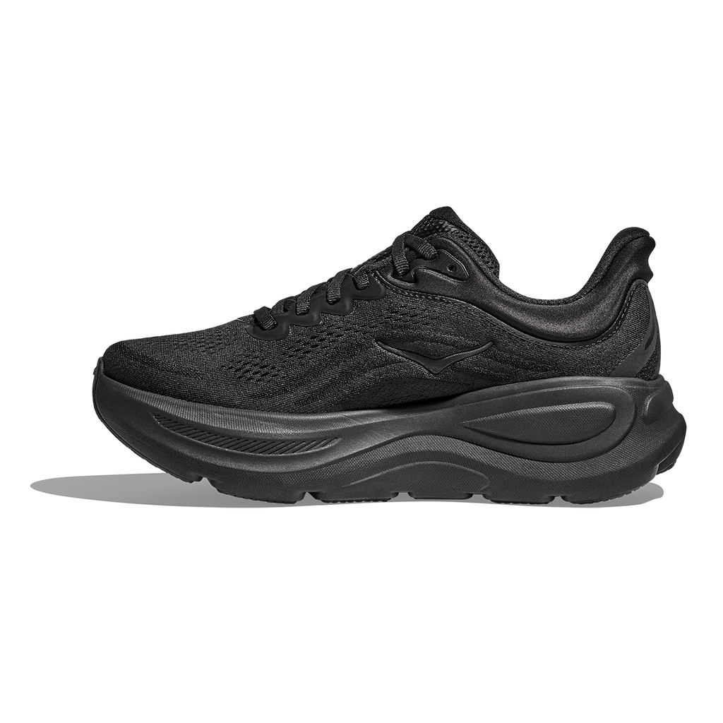 HOKA Bondi 9 Men's Road Running Shoes - Black / Black product photo