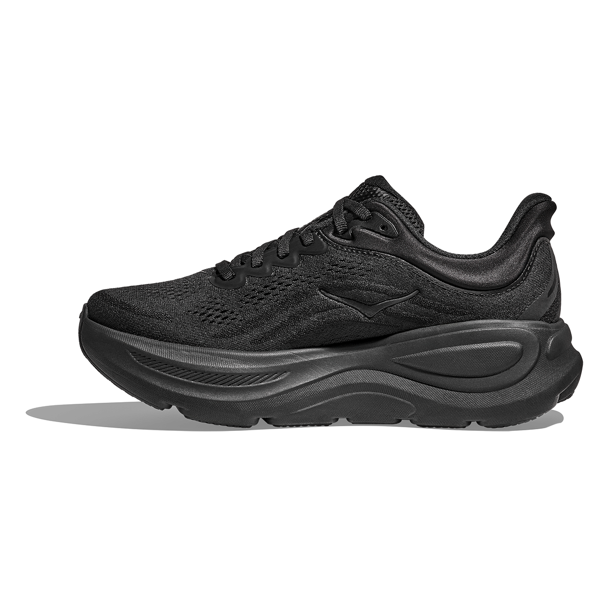 HOKA Bondi 9 Men's Road Running Shoes - Black / Black product photo