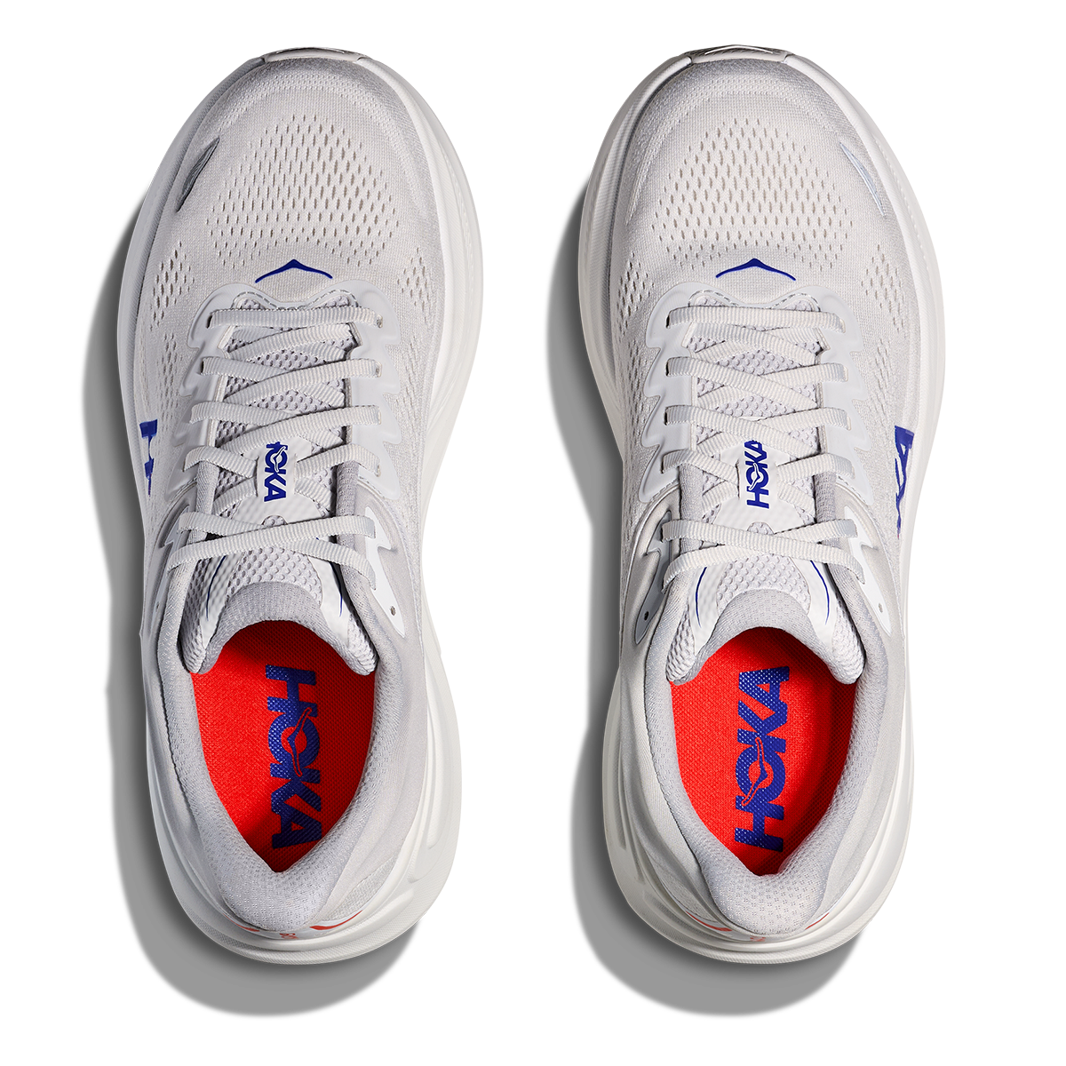 HOKA Bondi 9 Men's Road Running Shoes - Cosmic Grey / Ultramarine product photo