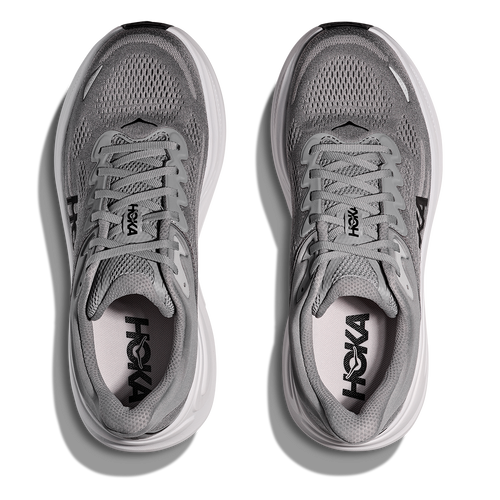 HOKA Bondi 9 Men's Road Running Shoes - Galactic Grey / Stellar Grey product photo