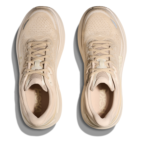 HOKA Bondi 9 Men's Road Running Shoes - Oatmeal / Oat Milk product photo