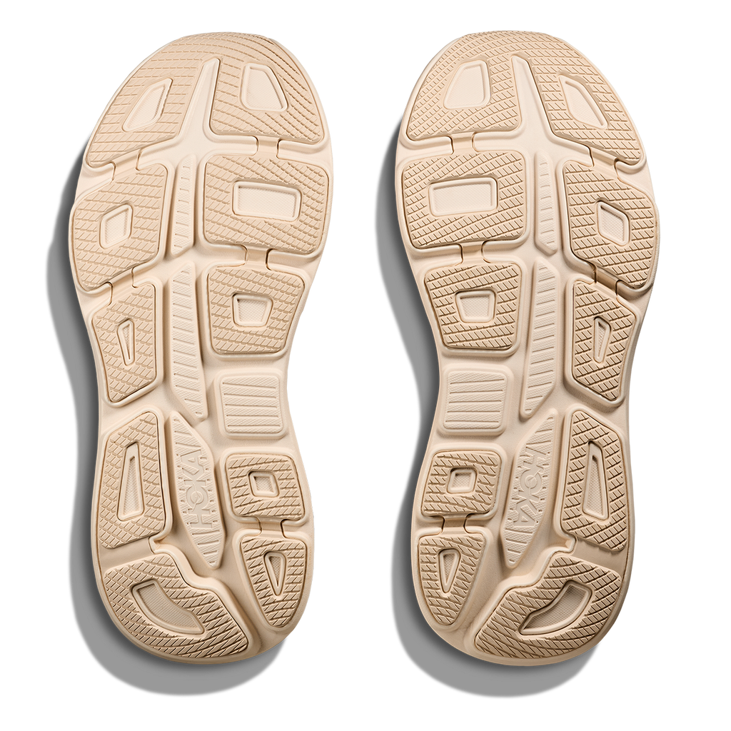 HOKA Bondi 9 Men's Road Running Shoes - Oatmeal / Oat Milk product photo