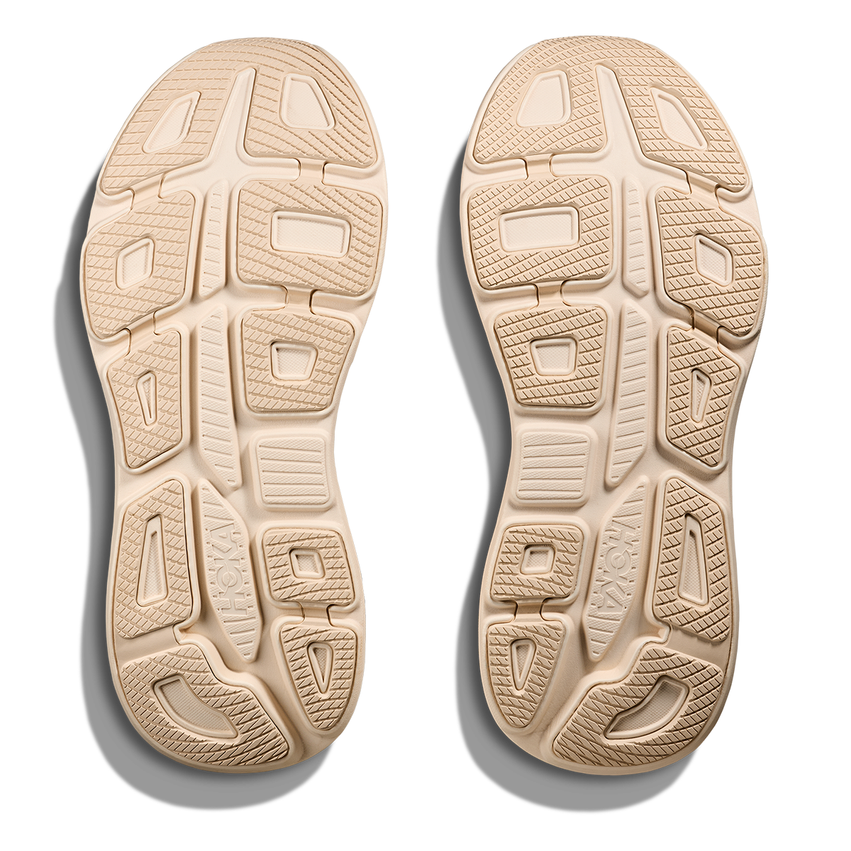 HOKA Bondi 9 Men's Road Running Shoes - Oatmeal / Oat Milk product photo