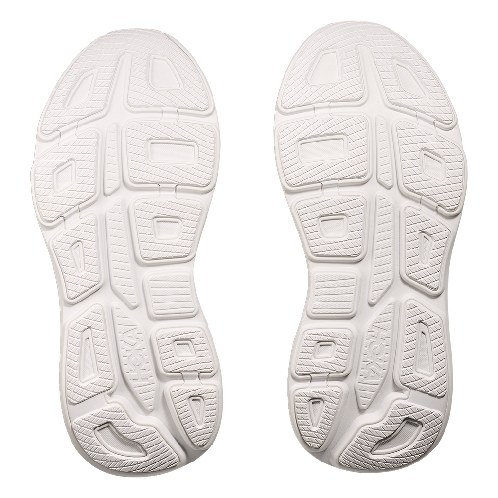 HOKA Bondi 9 Men's Road Running Shoes - White / White product photo