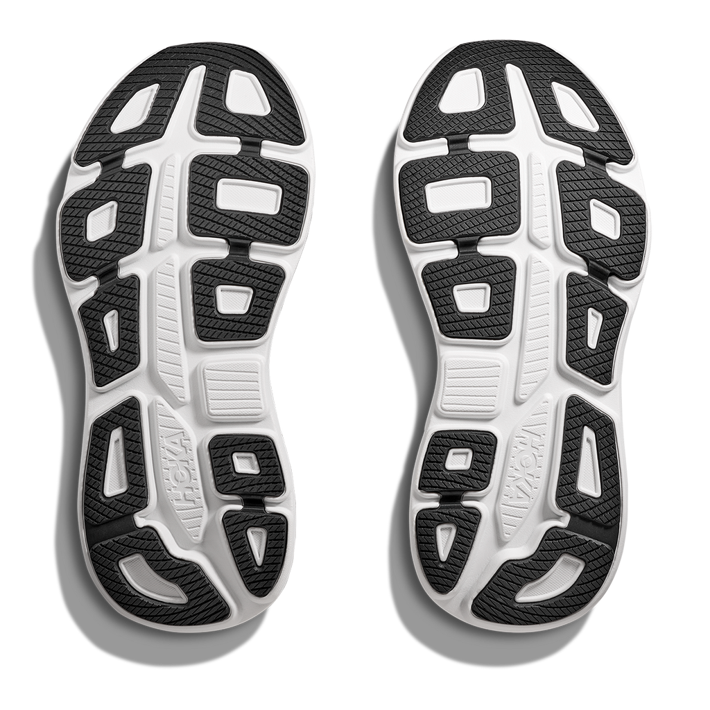 HOKA Bondi 9 Women's Road Running Shoes - Black / White product photo