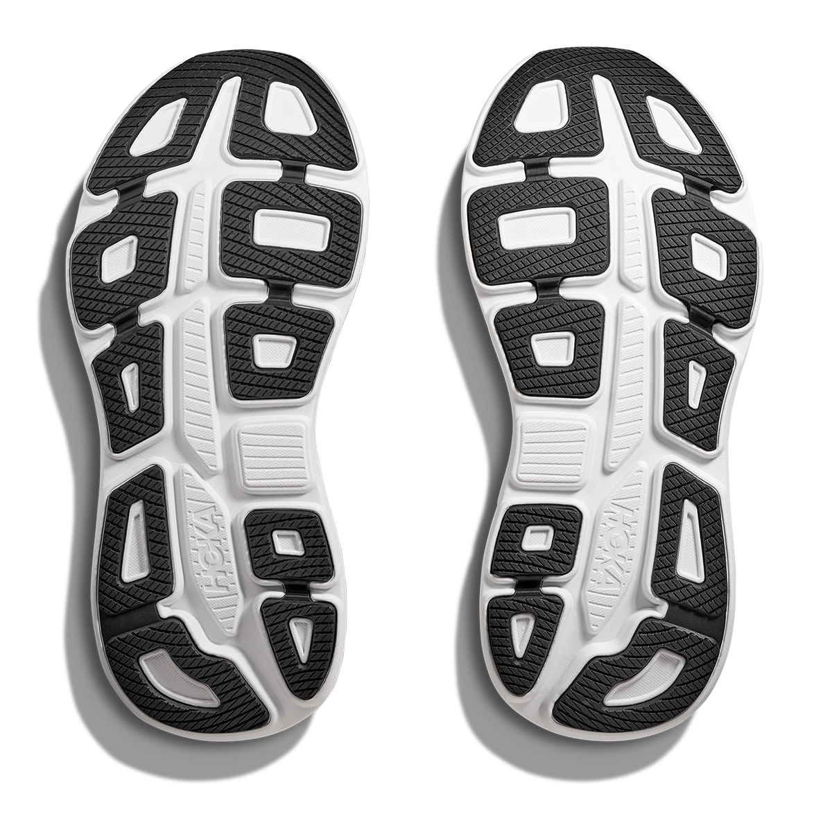 HOKA Bondi 9 Women's Road Running Shoes - Black / White product photo