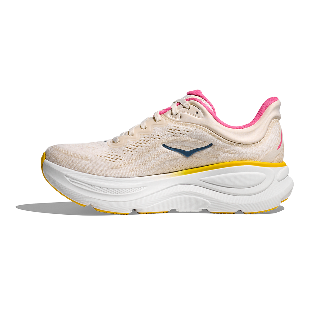 HOKA Bondi 9 Women's Road Running Shoes - Alabaster / Birch product photo
