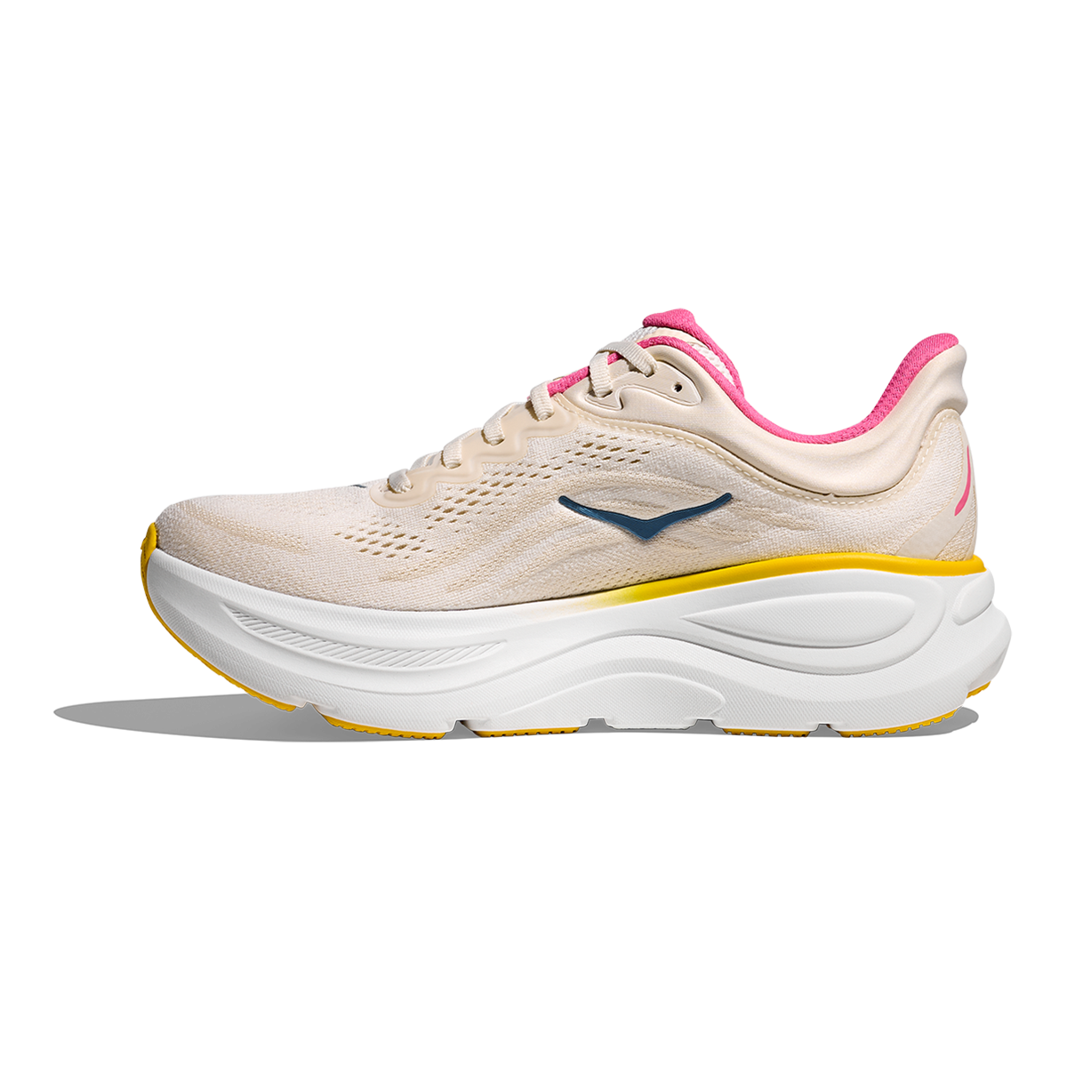 HOKA Bondi 9 Women's Road Running Shoes - Alabaster / Birch product photo