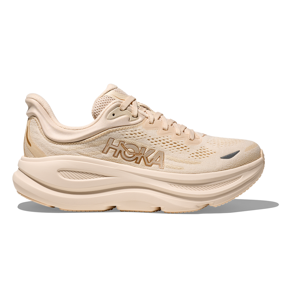 HOKA Bondi 9 Women's Road Running Shoes - Vanilla / Birch product photo