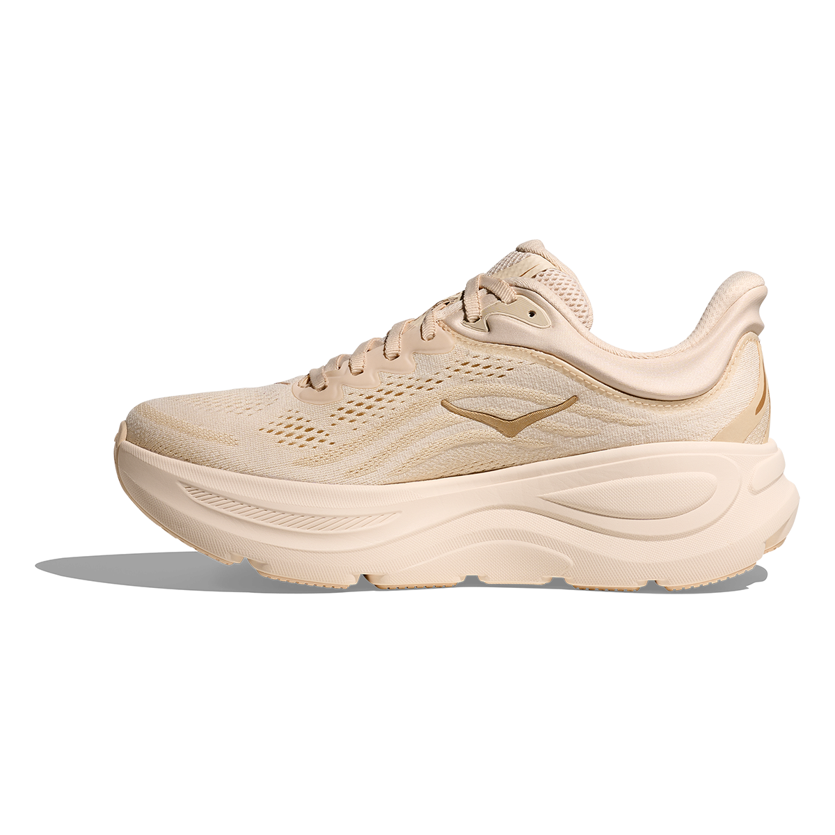 HOKA Bondi 9 Women's Road Running Shoes - Vanilla / Birch product photo