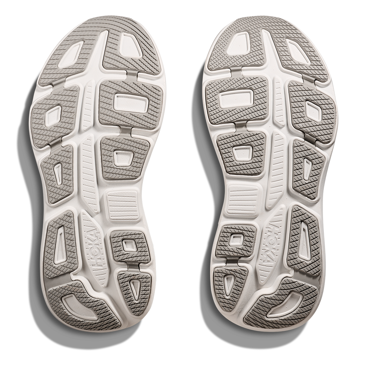 HOKA Bondi 9 Women's Road Running Shoes - Stardust / Silver product photo
