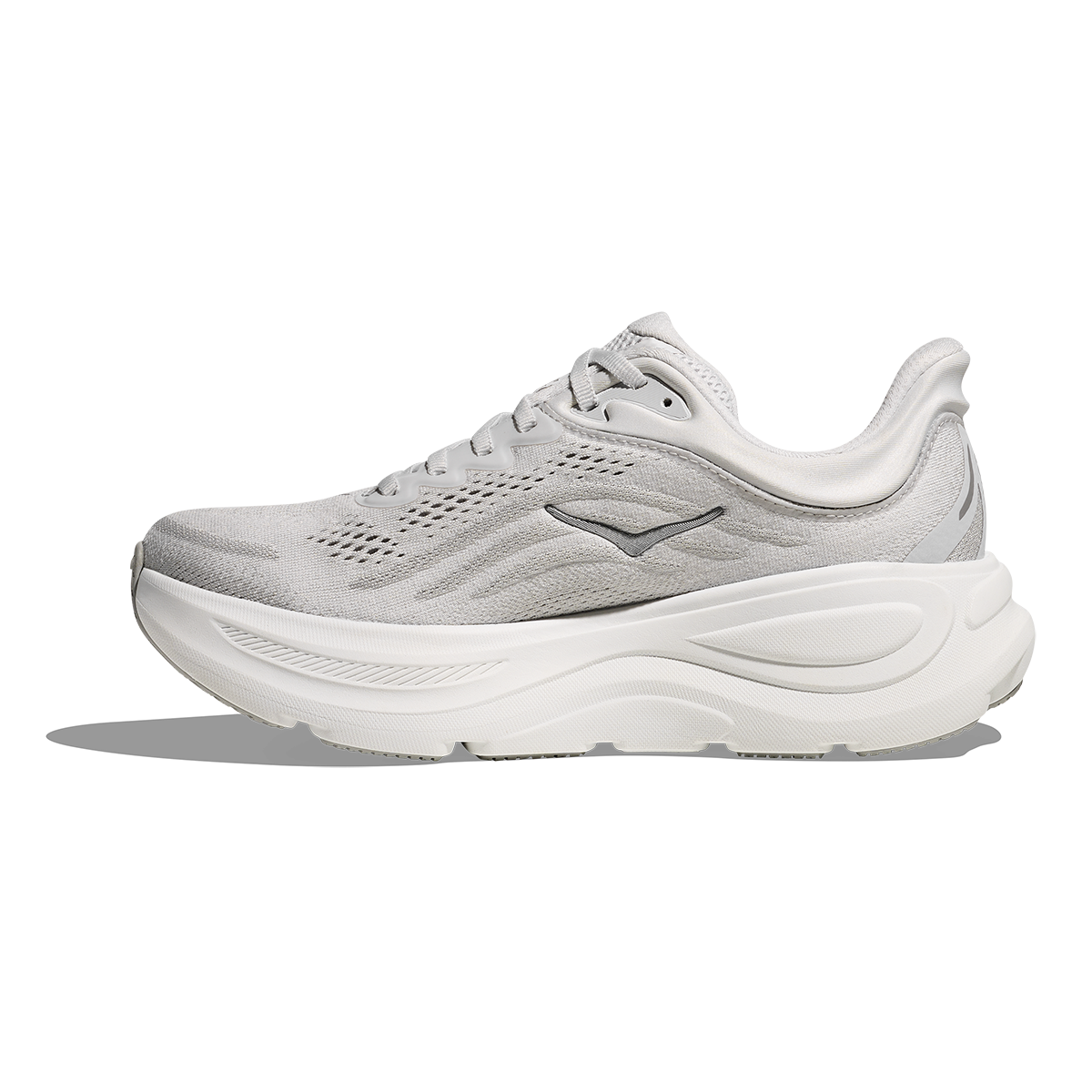 HOKA Bondi 9 Women's Road Running Shoes - Stardust / Silver product photo