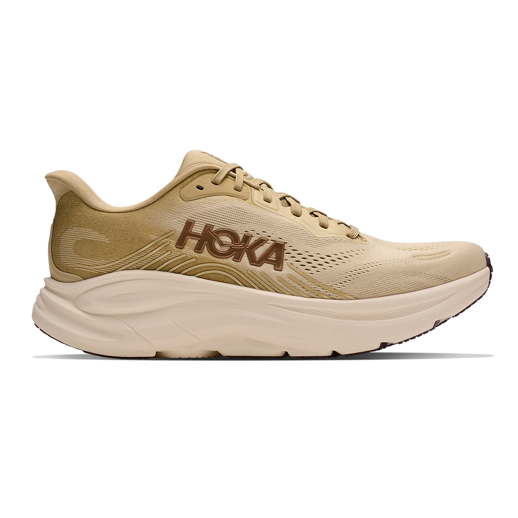 HOKA Clifton 11 GLM Men's Road Running Shoes - Barley Flour / Barley product photo