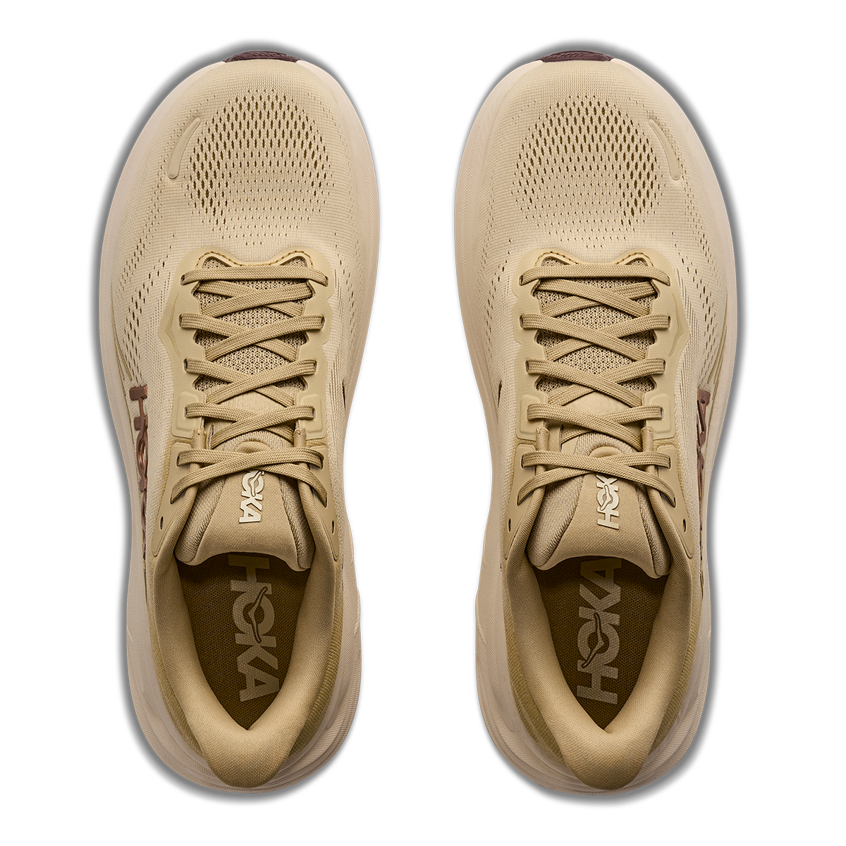 HOKA Clifton 11 GLM Men's Road Running Shoes - Barley Flour / Barley product photo