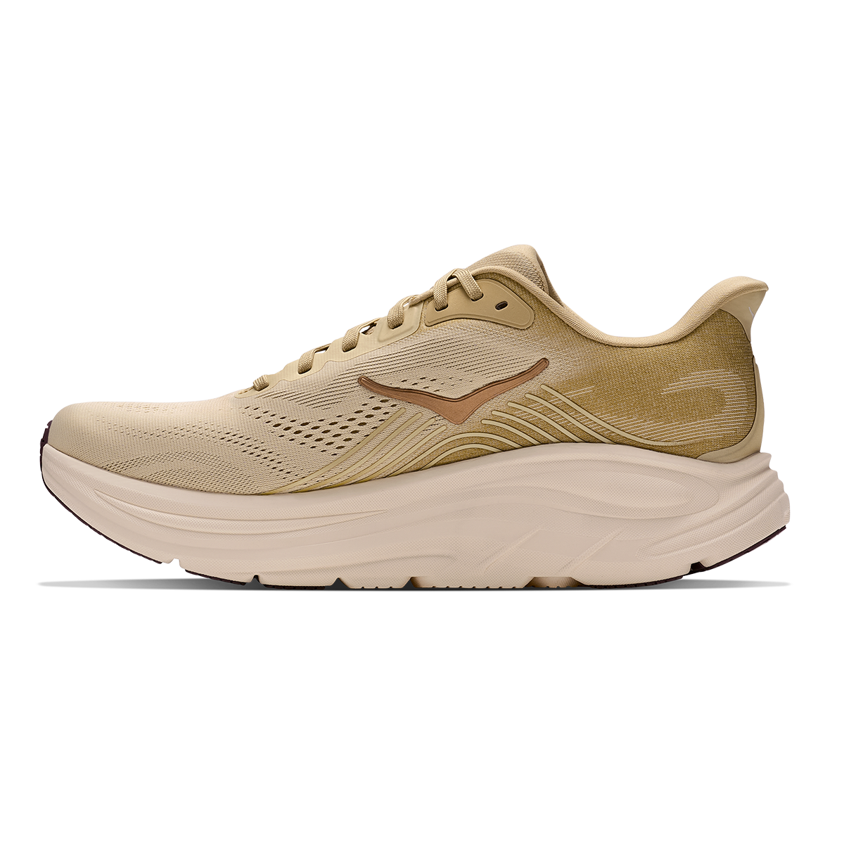 HOKA Clifton 11 GLM Men's Road Running Shoes - Barley Flour / Barley product photo