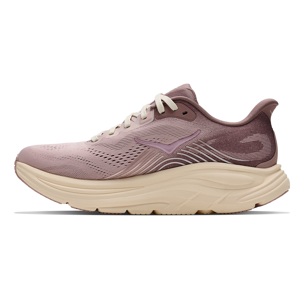 HOKA Clifton 11 GLM Women's Road Running Shoes - Pink Opal / Quartzite product photo