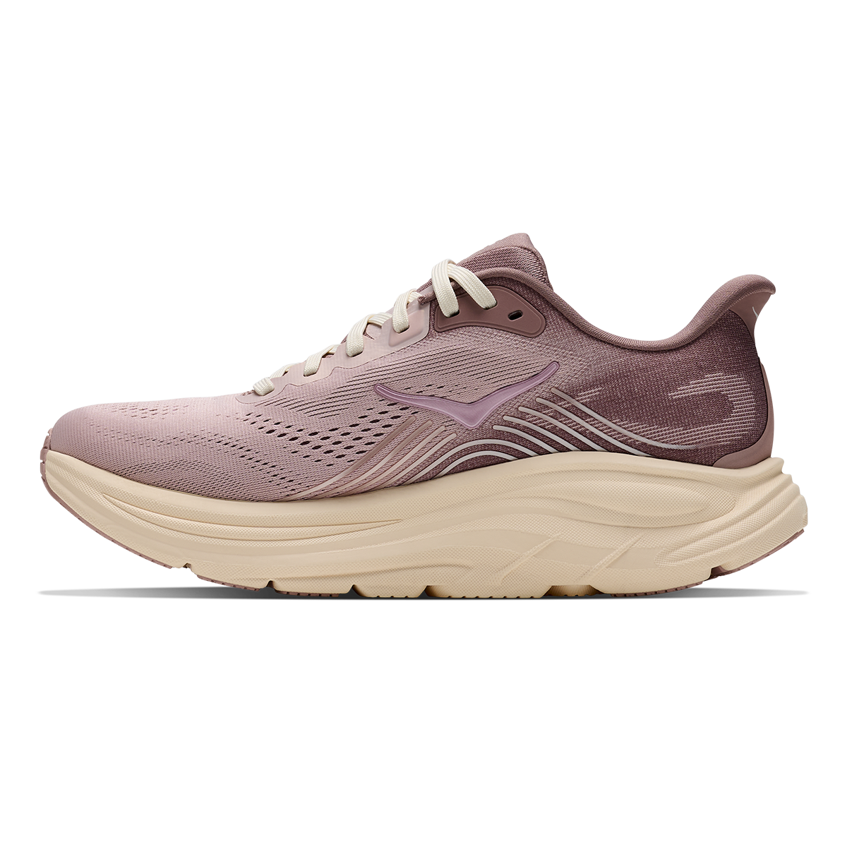HOKA Clifton 11 GLM Women's Road Running Shoes - Pink Opal / Quartzite product photo