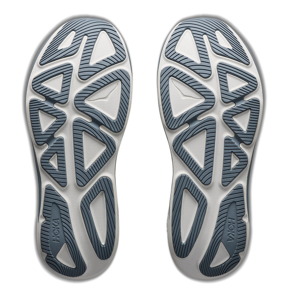HOKA Clifton PRO GLM Men's Road Running Shoes - Mineral Blue / Sprouted Green product photo