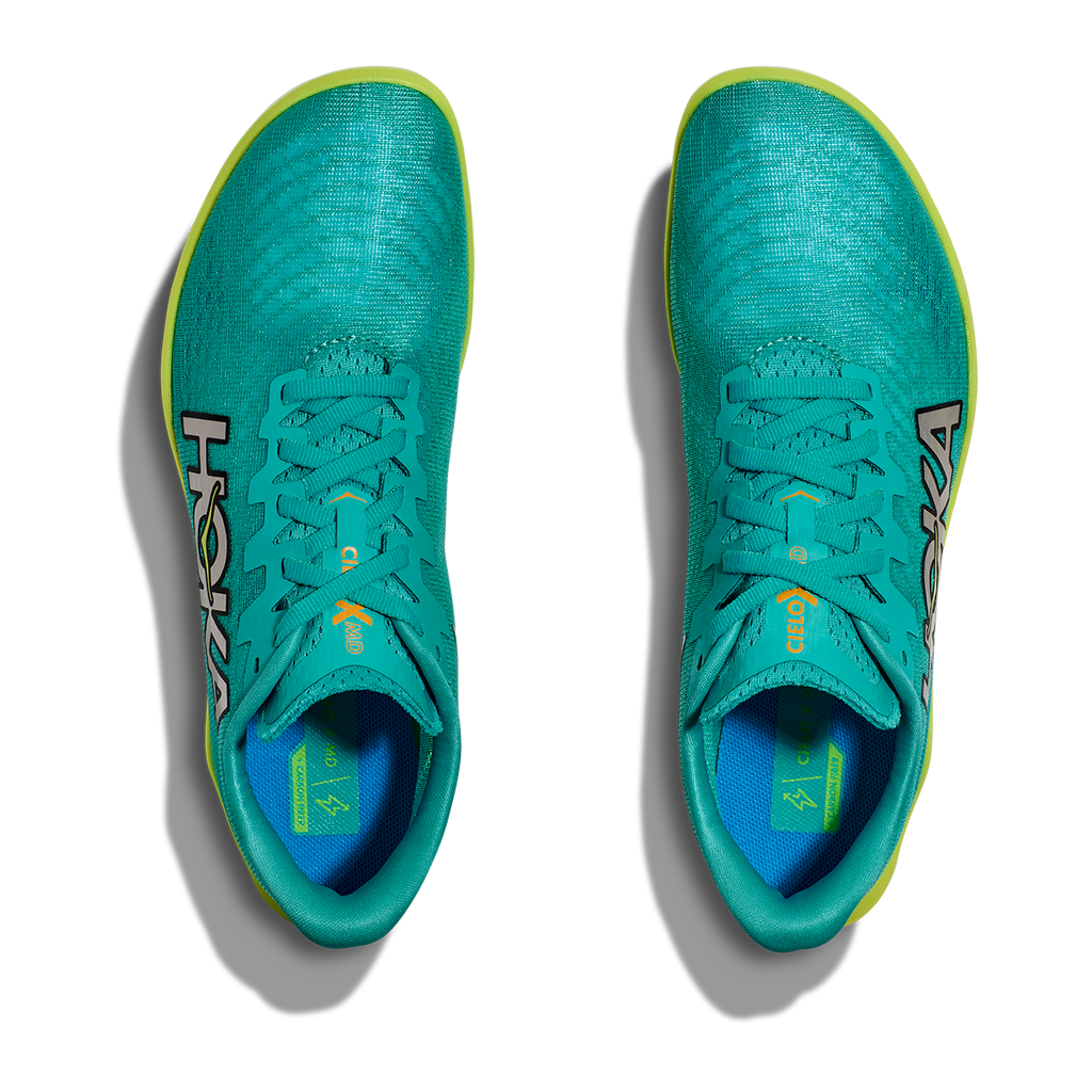 HOKA Cielo X 2 MD Unisex Track Spikes - Ceramic / Evening Primrose product photo