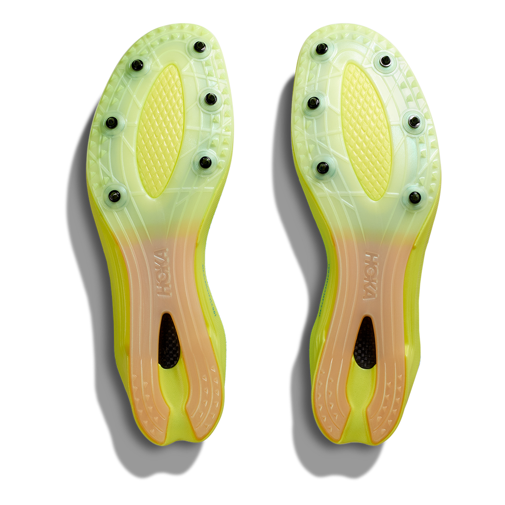 HOKA Cielo X 2 MD Unisex Track Spikes - Ceramic / Evening Primrose product photo