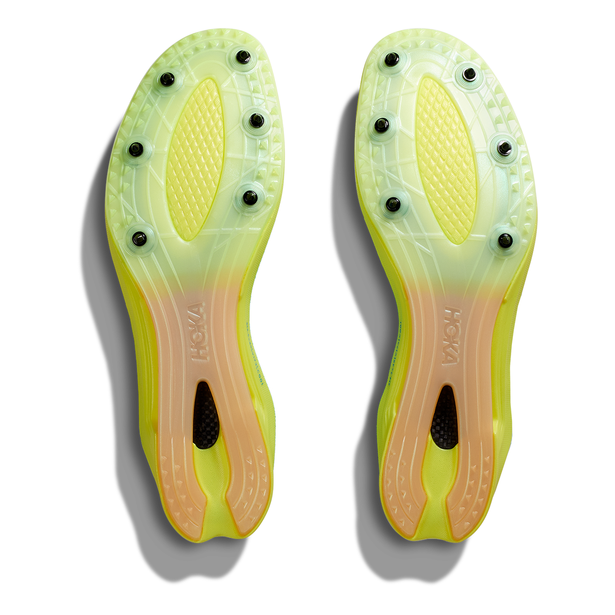 HOKA Cielo X 2 MD Unisex Track Spikes - Ceramic / Evening Primrose product photo