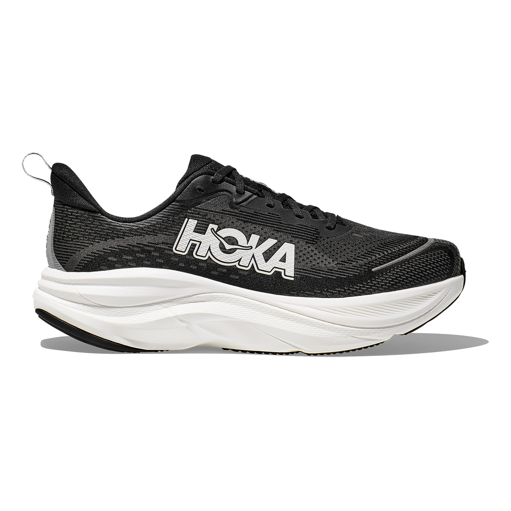 HOKA Skyflow Men's Road Running Shoes - Black / White product photo