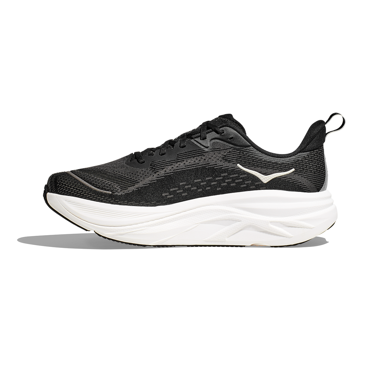 HOKA Skyflow Men's Road Running Shoes - Black / White product photo