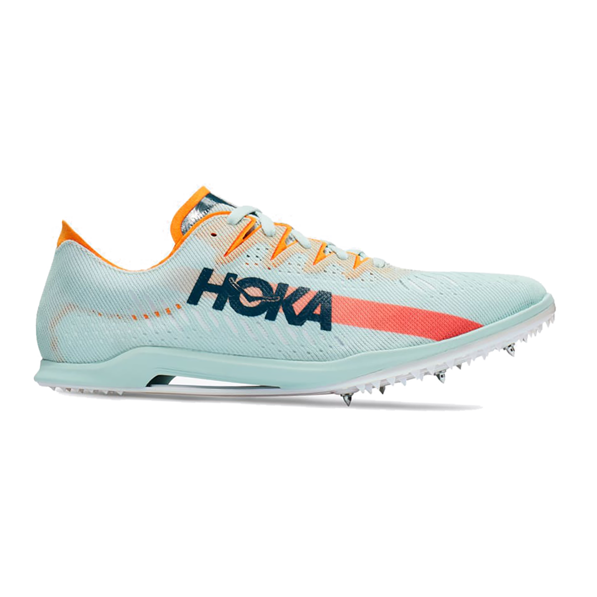 HOKA Cielo X MD Unisex Track Spikes - Blue Glass / Radiant Yellow product photo