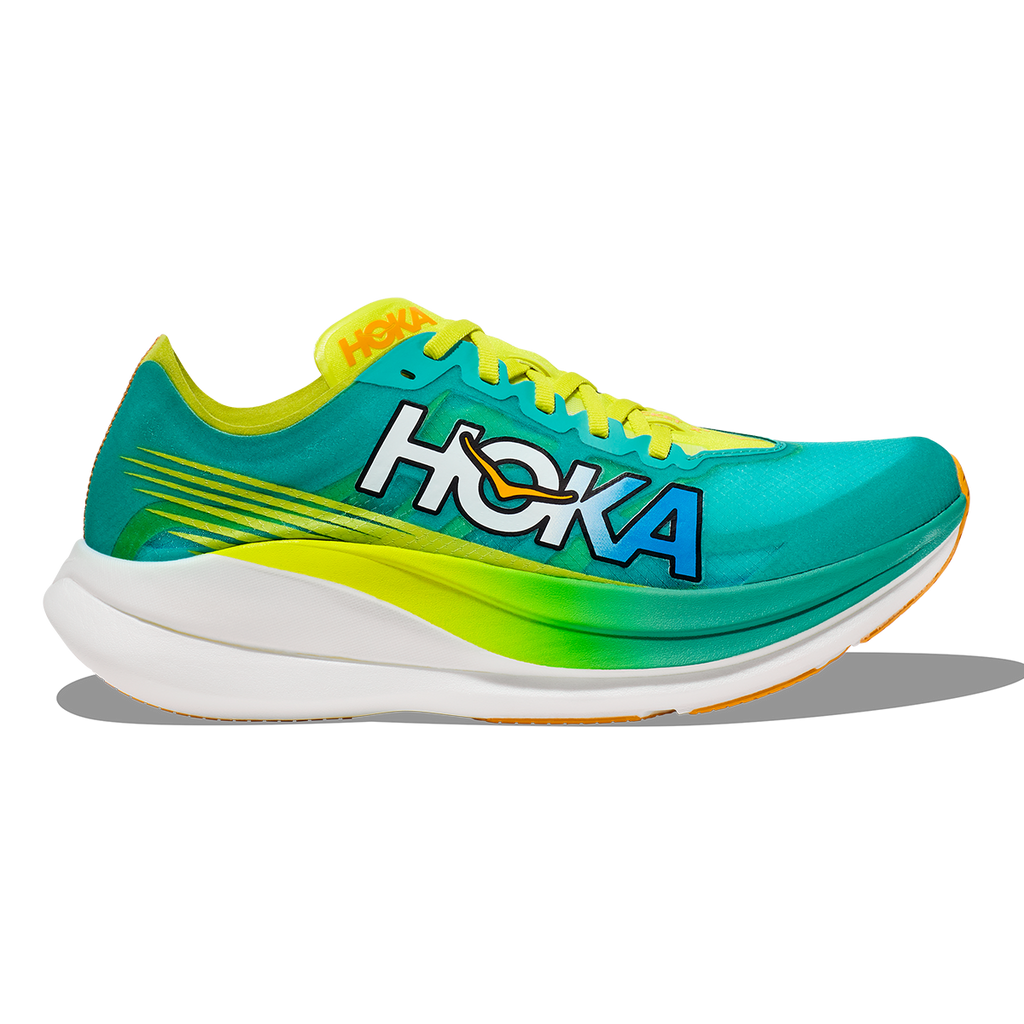 HOKA Rocket X 2 Ceramic Pack Unisex Road Racing Shoes - Ceramic / Evening Primrose product photo