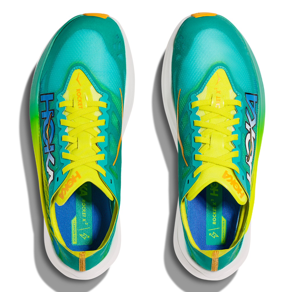 HOKA Rocket X 2 Ceramic Pack Unisex Road Racing Shoes - Ceramic / Evening Primrose product photo