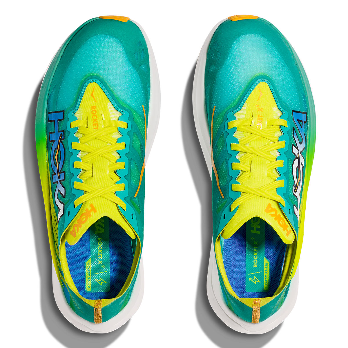 HOKA Rocket X 2 Ceramic Pack Unisex Road Racing Shoes - Ceramic / Evening Primrose product photo